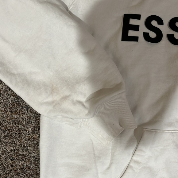 ESSENTIALS white hoodie - Picture 3 of 7
